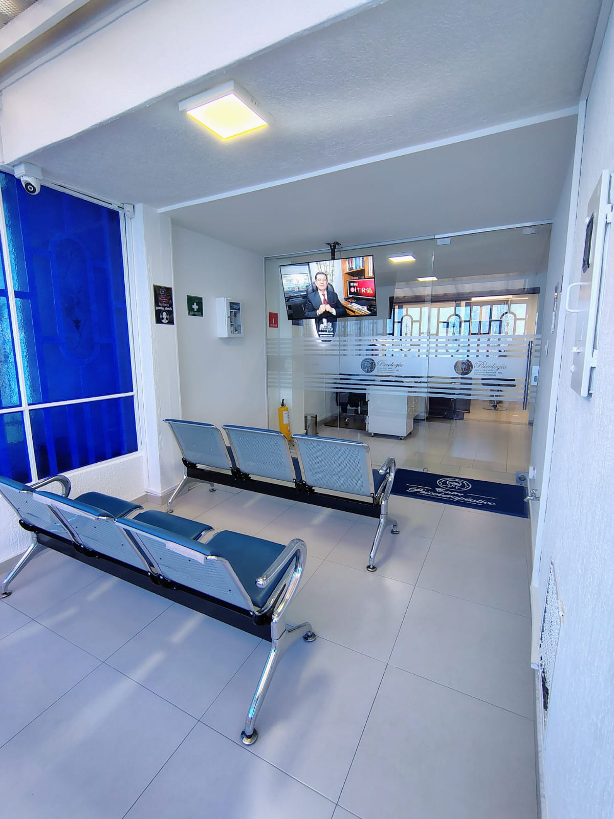 Sala de espera del Centro Psicoterapéutico Dr. Torres